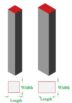 column thickness minimum dimensions slab beam columns fig