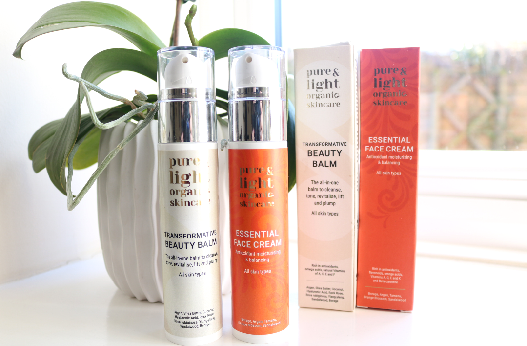 Pure & Light Organic Skincare - Transformative Beauty Balm & Essential Face Cream review