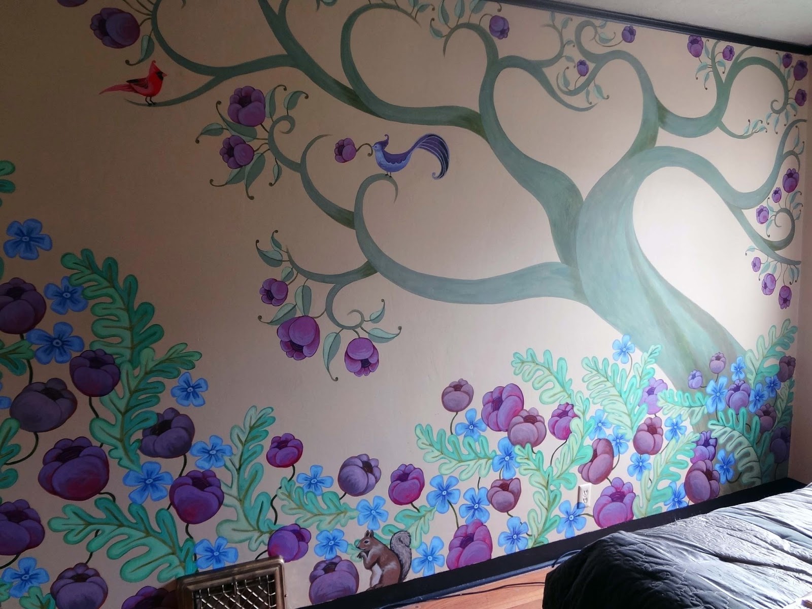 The Talking Walls Tree of Life Mural Finished!!