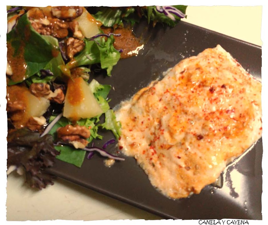 Bacalao con mayonesa crujiente al horno | Cocina