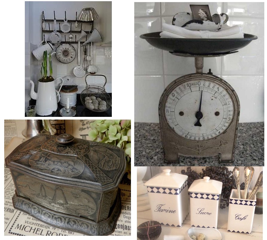 bilancia cucina shabby chic
