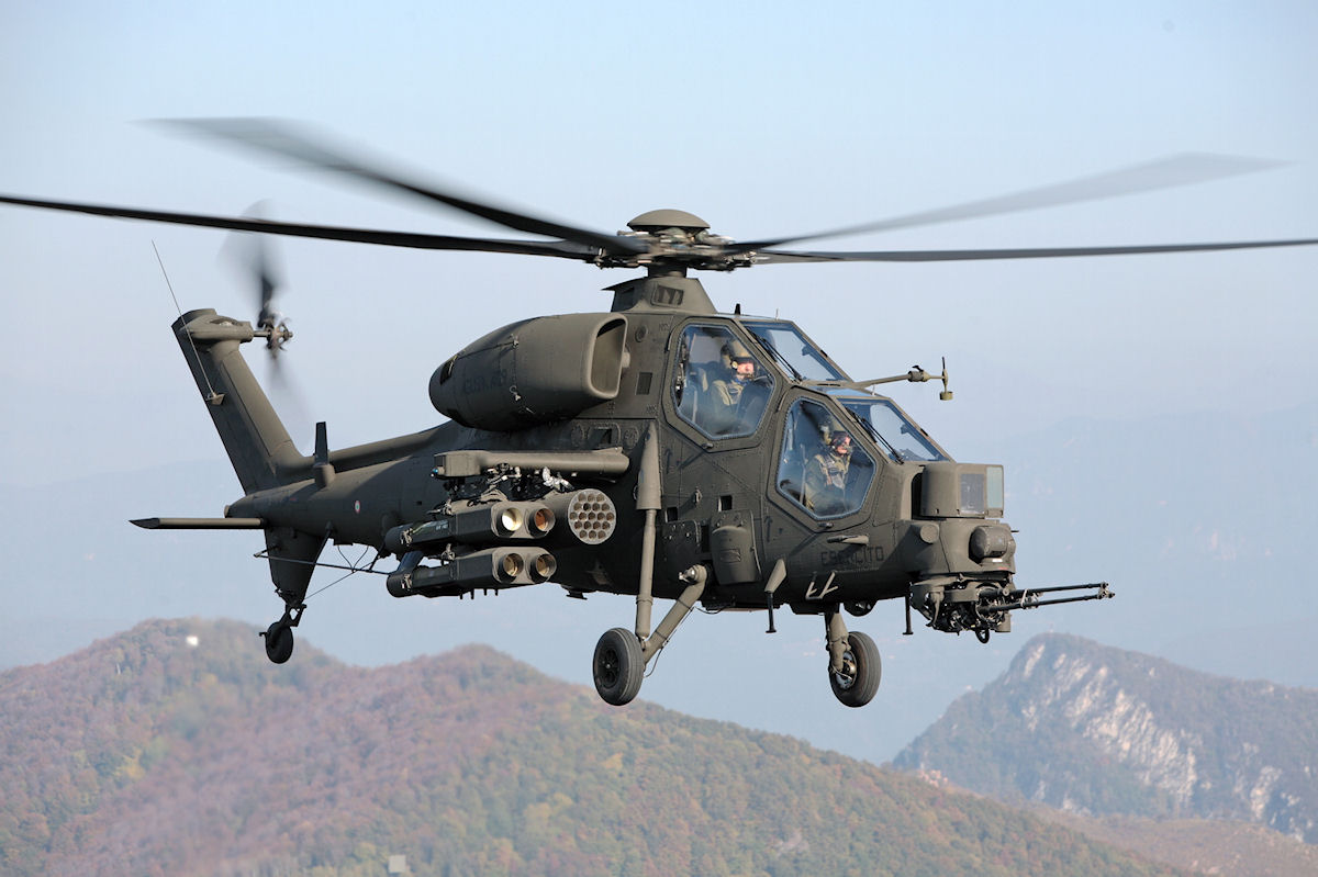 Italian Army To Upgrade AH129D Mangusta Helicopter