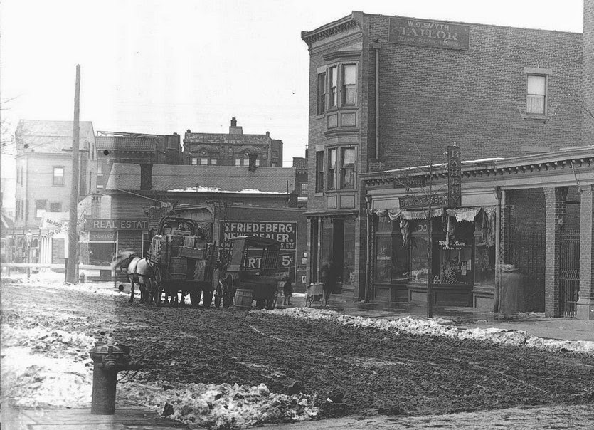 Stockton School Main Street and Greenwood Avenue, Early 20th Century