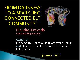 From Darkness to a Sparkling Connected ELT Community