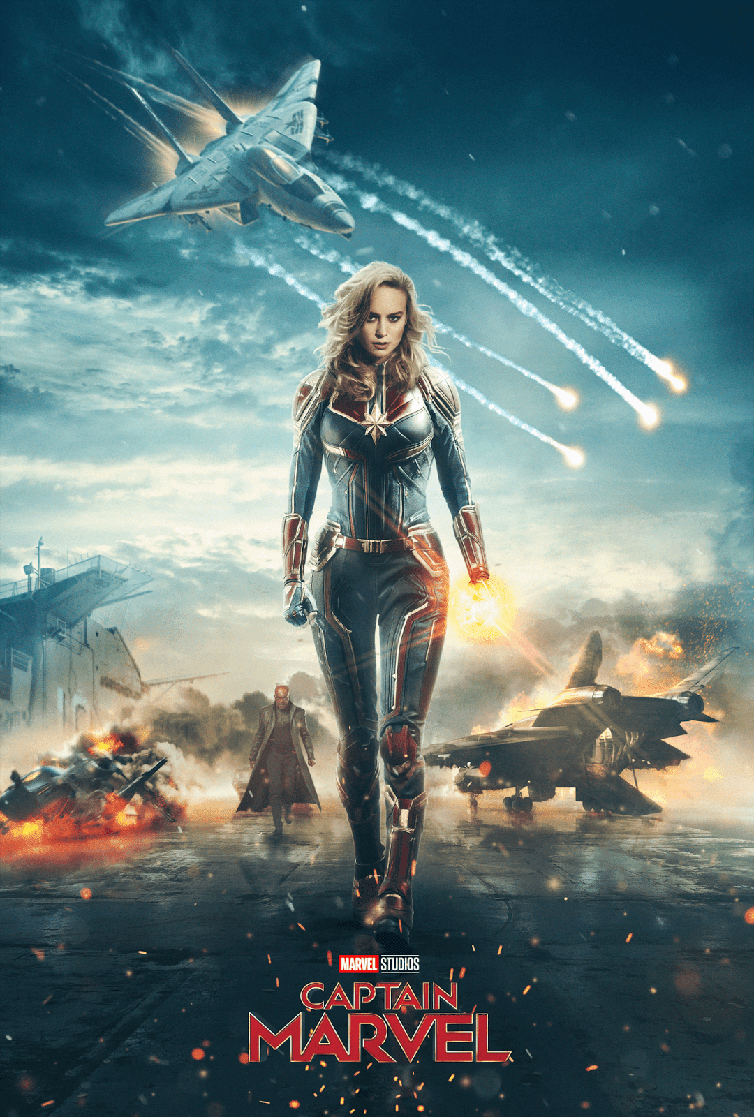 Captain Marvel Hd Posters Wallpapers Photos And Actress Brie