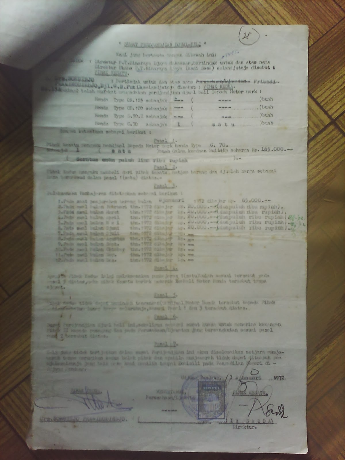 EXPIRED ZONE�S Surat perjanjian jual beli motor+3