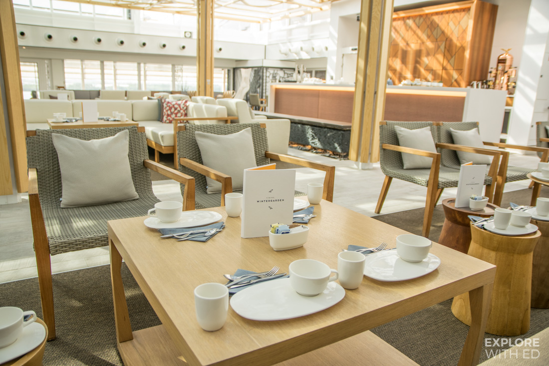 Winter Garden Afternoon Tea on Viking Cruises