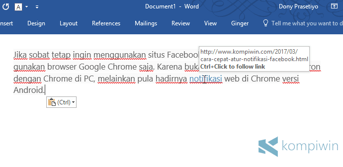 Cara Rapikan Teks Berantakan Hasil Copas di Microsoft Word ...