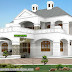 Sloping roof + colonial mix home
