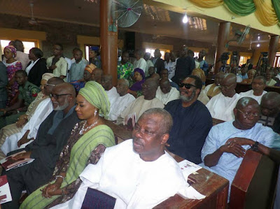 qe Photos: Osinbajo, Ngige, Oshiomole, Fayemi, others attend the funeral of former governor of Old Western Region, Adeyinka Adebayo