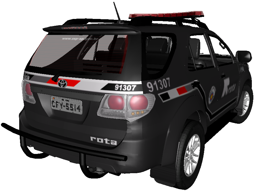 Equipe Tatica 3D ® » Mods Policiais Em Geral: Toyota Hilux SW4 2014 - ROTA
