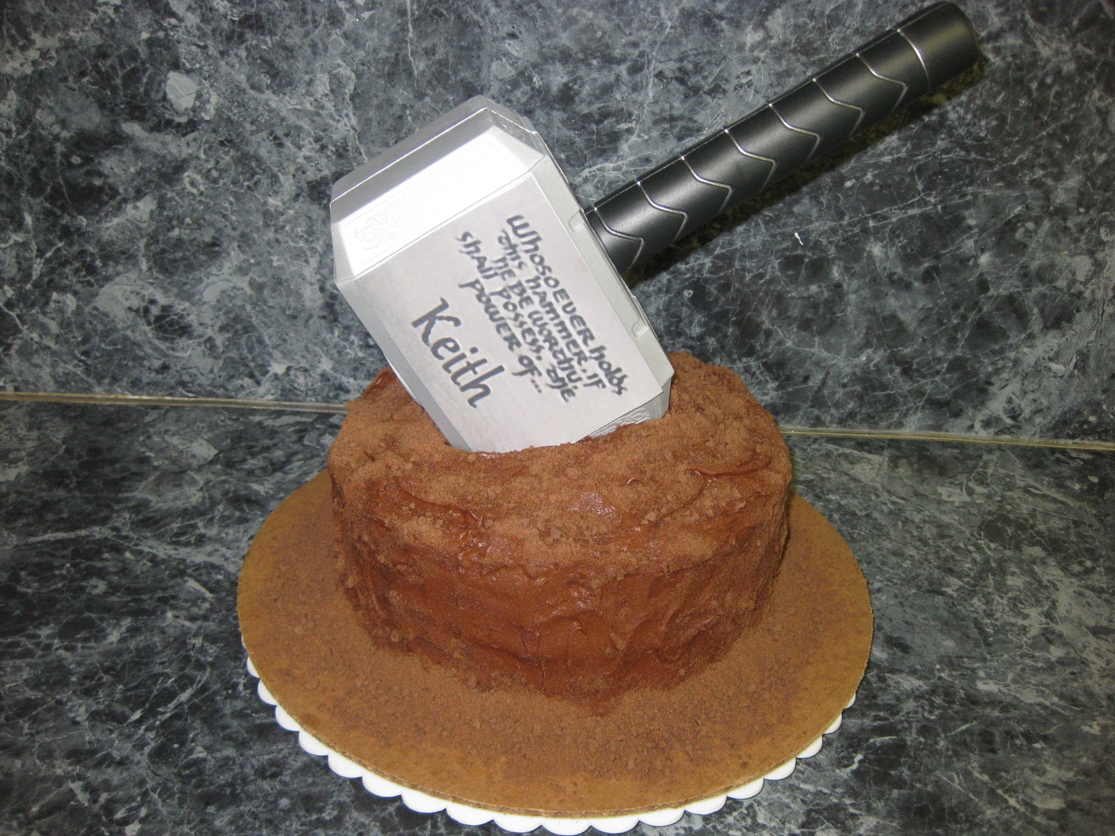 Cakes by Janelle Thor hammer cake