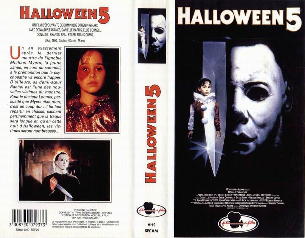 The Horrors of Halloween HALLOWEEN 5 THE REVENGE OF MICHAEL MYERS