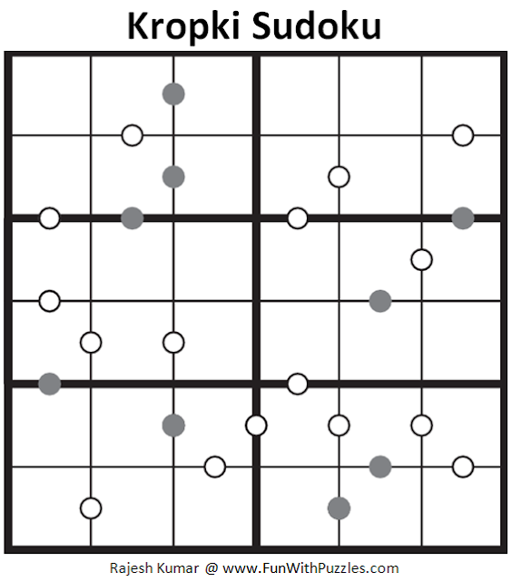 Kropki Sudoku (Mini Sudoku Series #86)