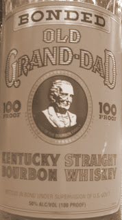 Old Grand dad 100 proof whiskey