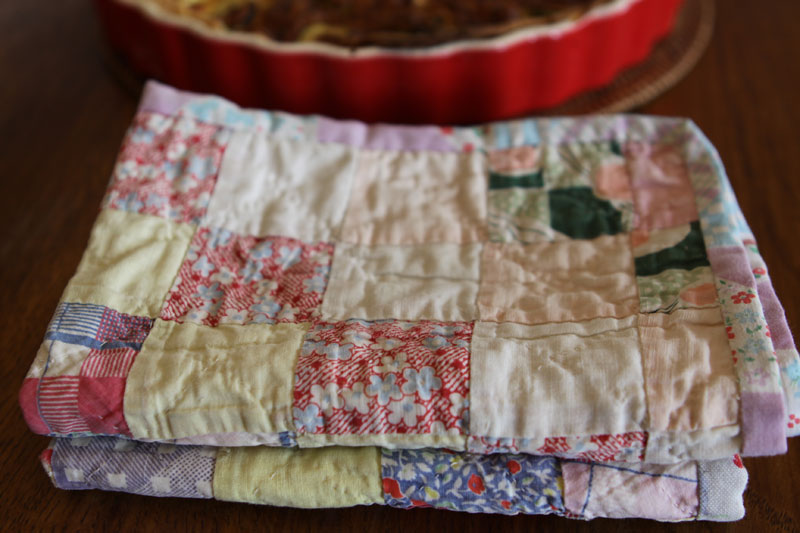 Antique doll quilts