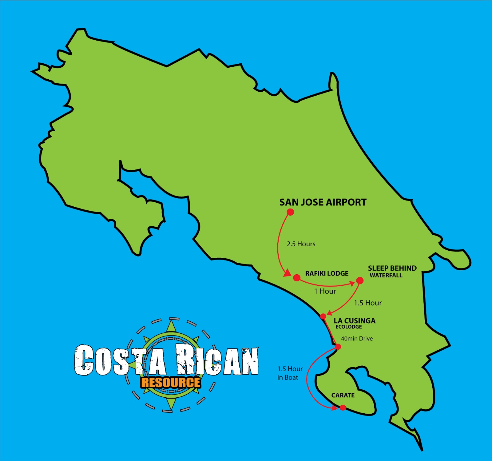 CRR Itineraries Pacific Osa Peninsula Adventure