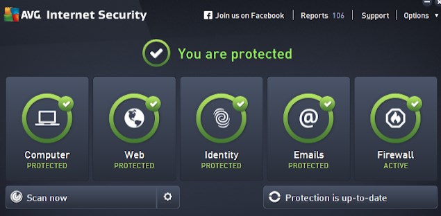 AVG Internet Security offline Installer