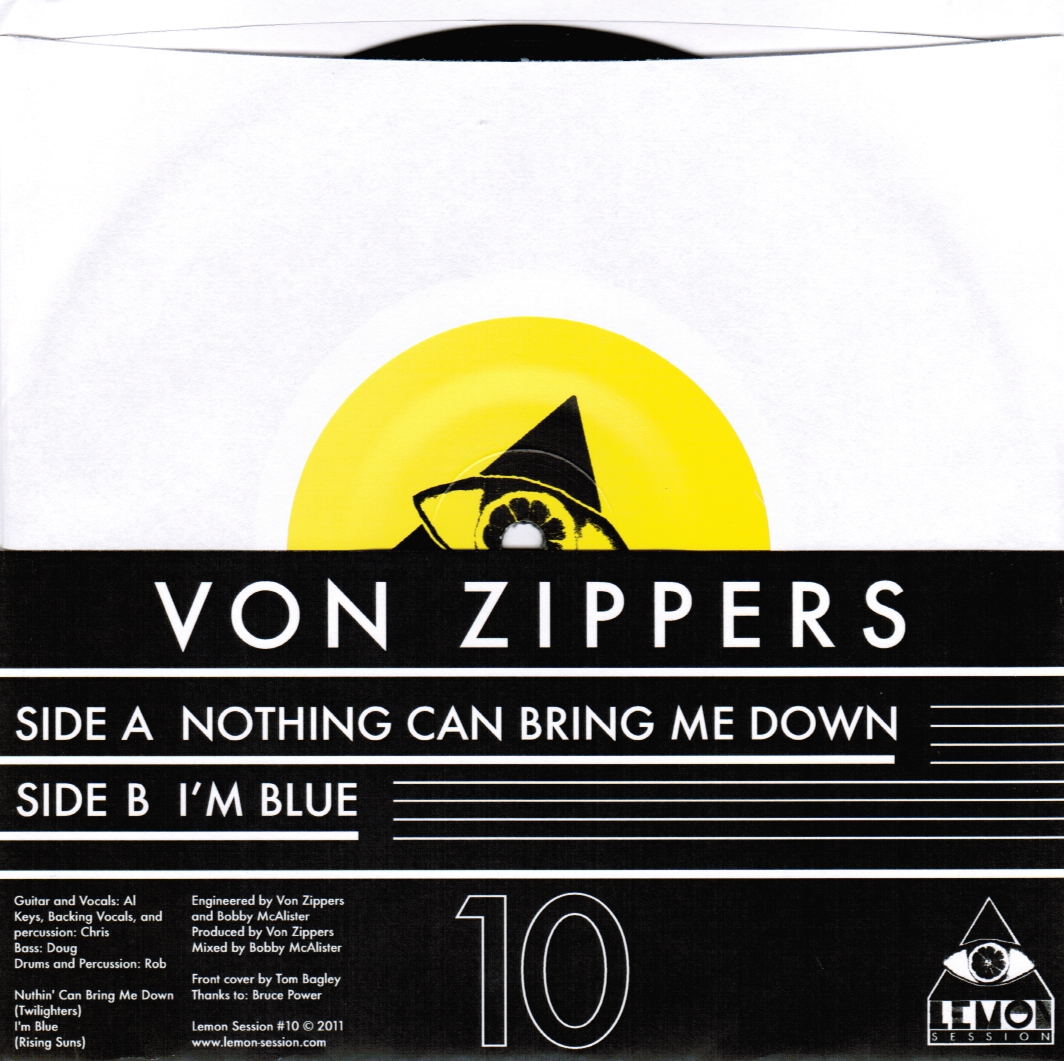 Calgary Cassette Preservation Society Von Zippers Nothing Can Bring Me Down (2011)