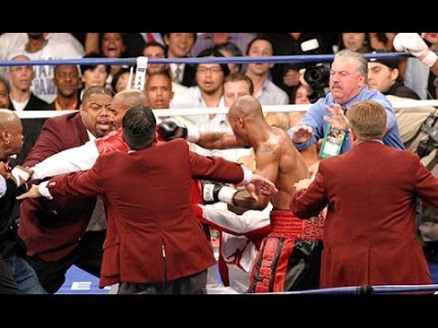 Boxer brawls and riots in and out of the ring.