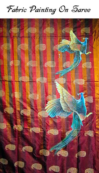 Fabric Painting, Saree Painting, Panjabhi Dress Painting, Cloth Painting in Hyderabad | ARTNVN