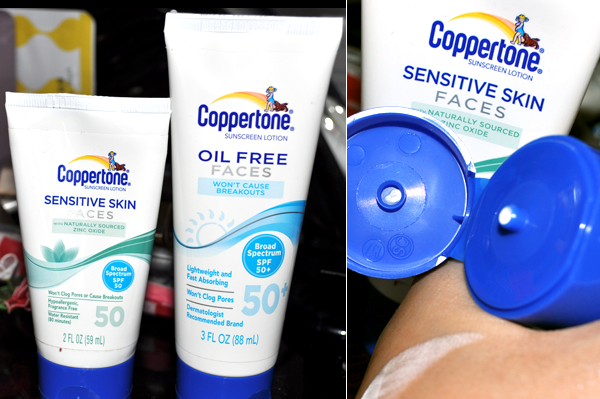 Coppertone Sunscreen for the Faces