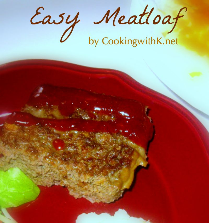 Cooking with K Grandmother's Old Fashioned Meatloaf {Cooked In A Cast