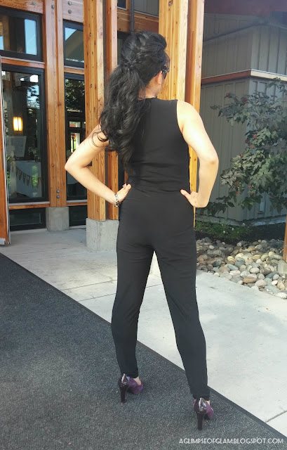 Black Jumpsuit - Andrea Tiffany A Glimpse of Glam