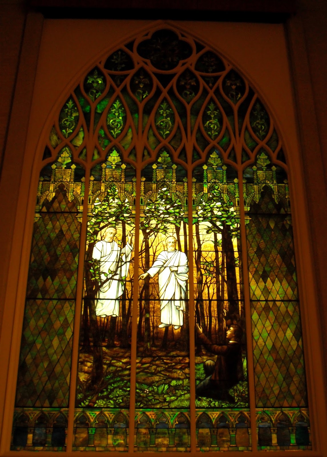 Historic LDS Architecture Latterday Stained Glass Part 2 First
