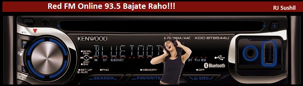 Listen to Red FM 93.5 - Tune into Super-hits 93.5 Red FM, Bajate Raho!