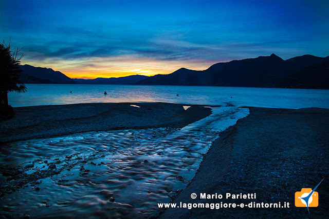 Colmegna al tramonto Colmegna al tramonto