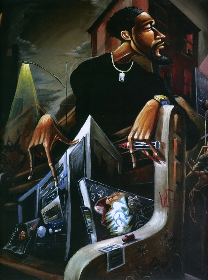 Frank Morrison | African American painter | The Urban Jazz Frank Morrison | African American painter | The Urban Jazz