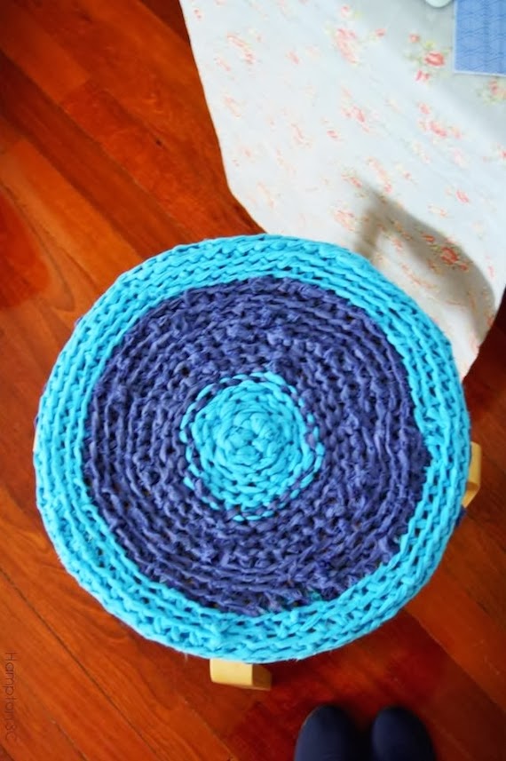 Taburete Frosta de Ikea tuneado