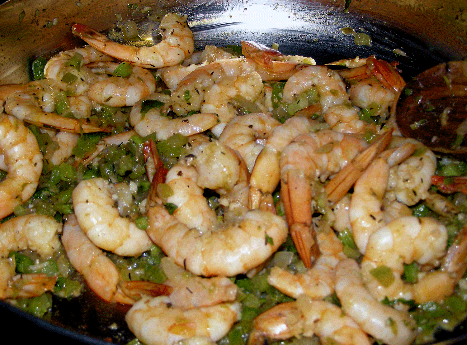 Wills Kitchen Shrimp and jalapeno cream sauce