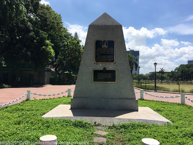 Rizal Park Gomburza Marker