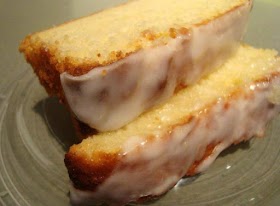 GLAZED LEMON POUND CAKE