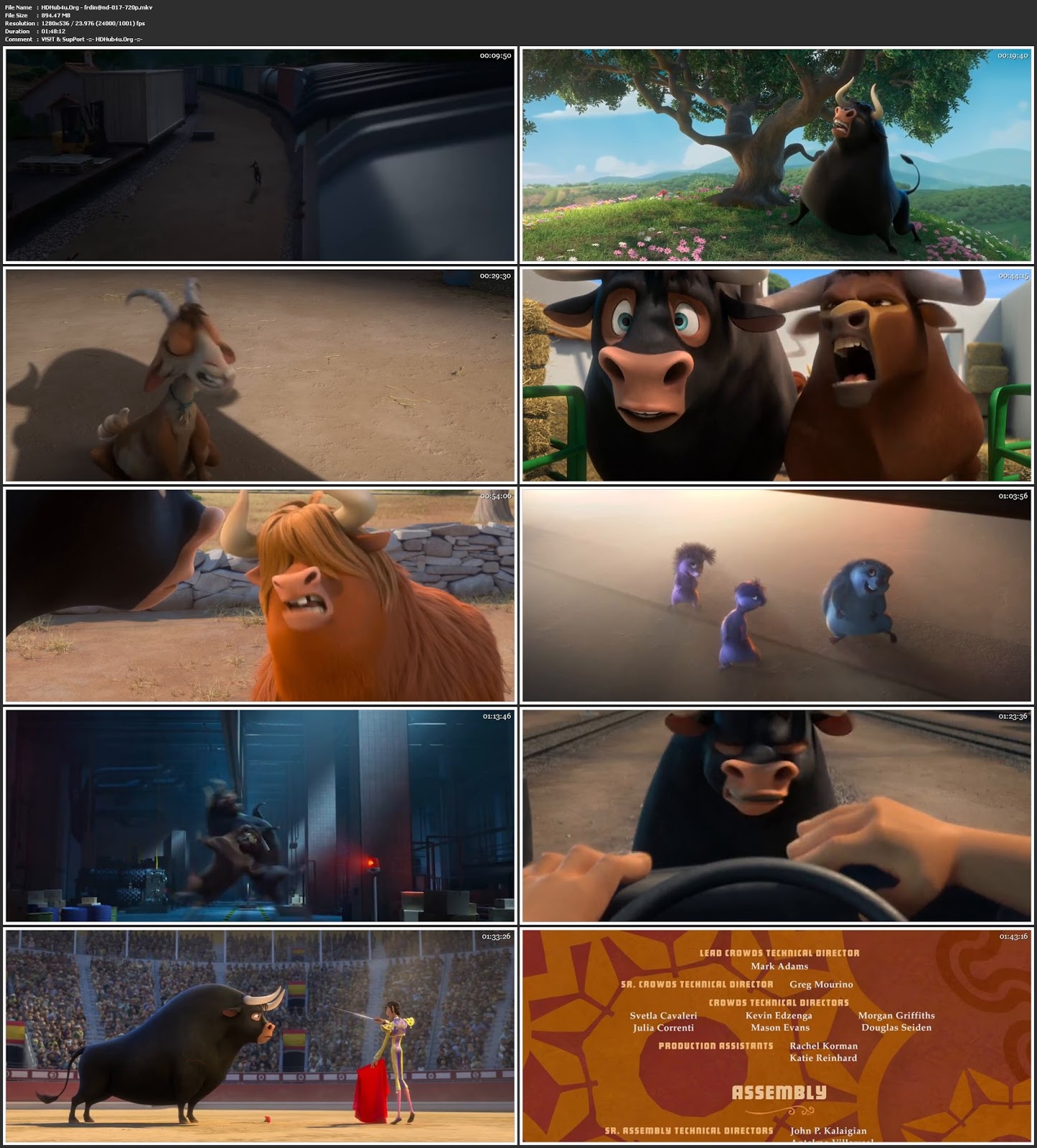 Ferdinand 2017 ORG Hindi Dual Audio 720p BluRay 850MB Download