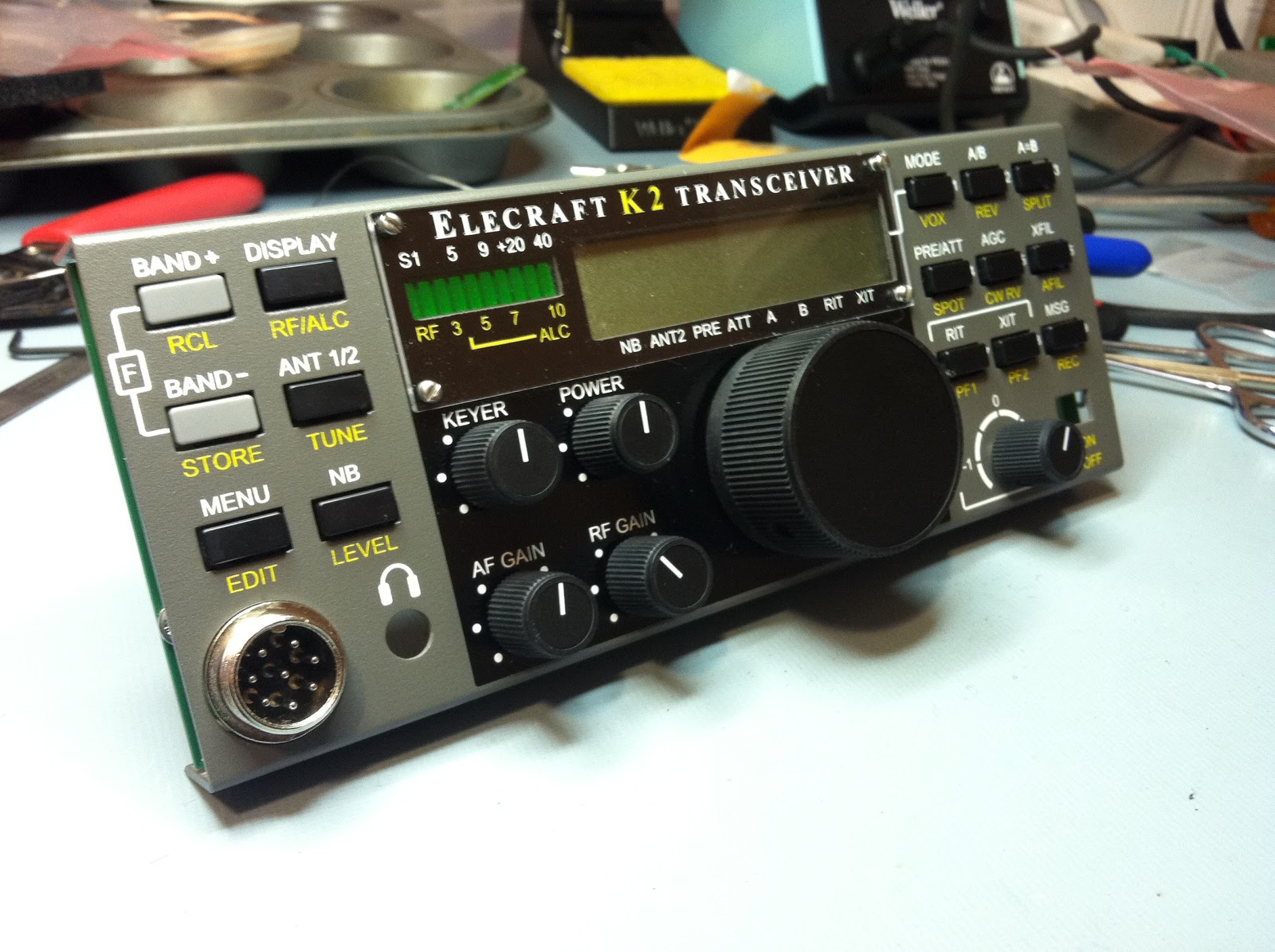 Projects n Stuff: Elecraft K2 - Serial Number 007239 Build. Day 8