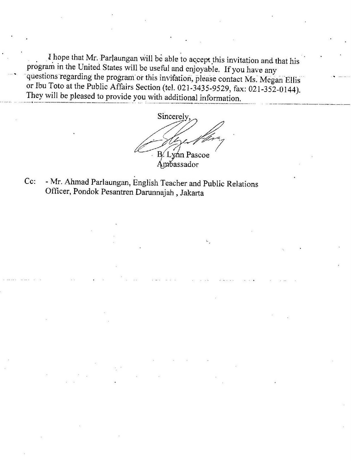 Contoh Surat Official Style Indonesia Lama - Contoh Surat