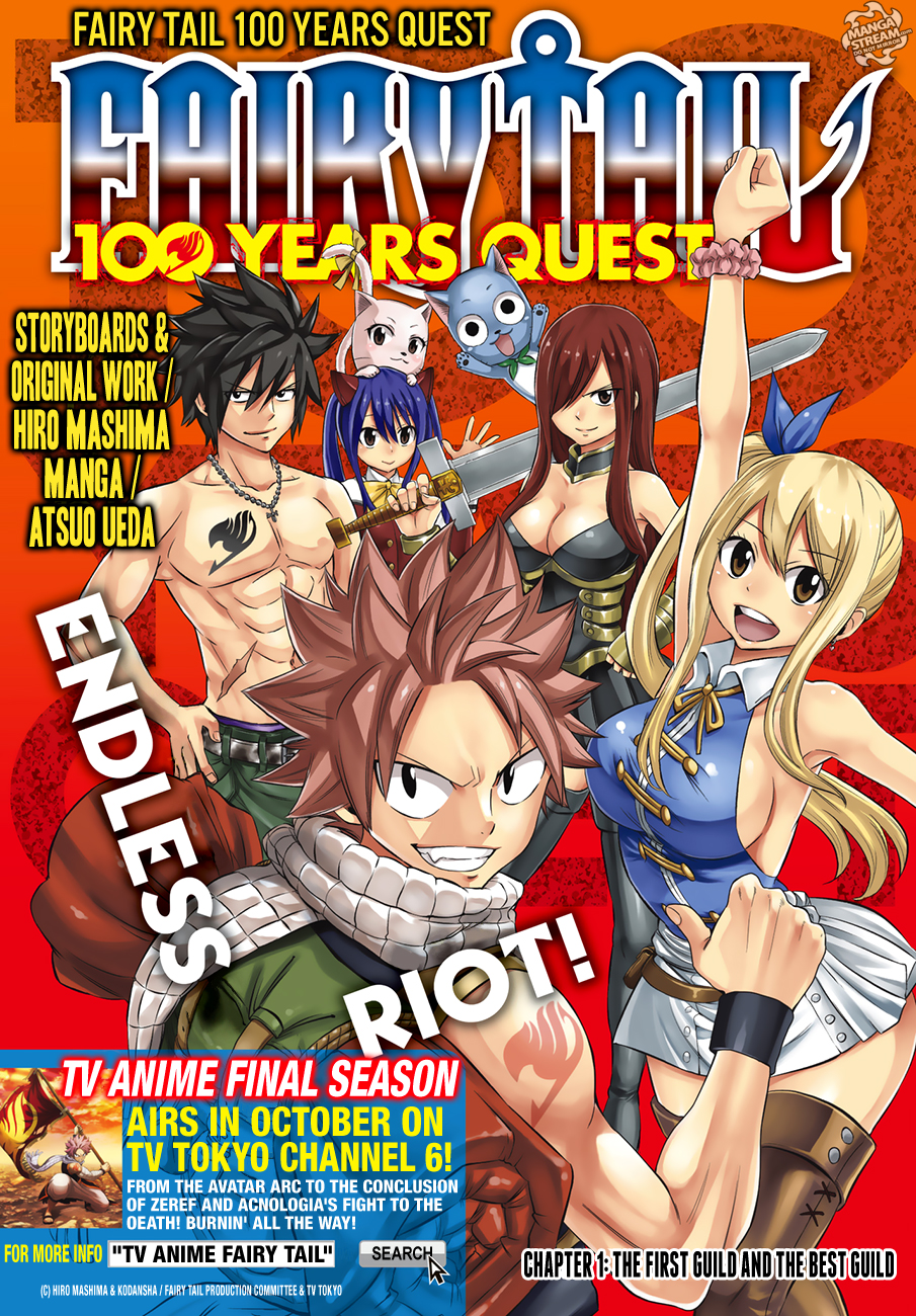 Otaku Nuts: Fairy Tail: 100 Years Quest Chapter 1 Review - The First