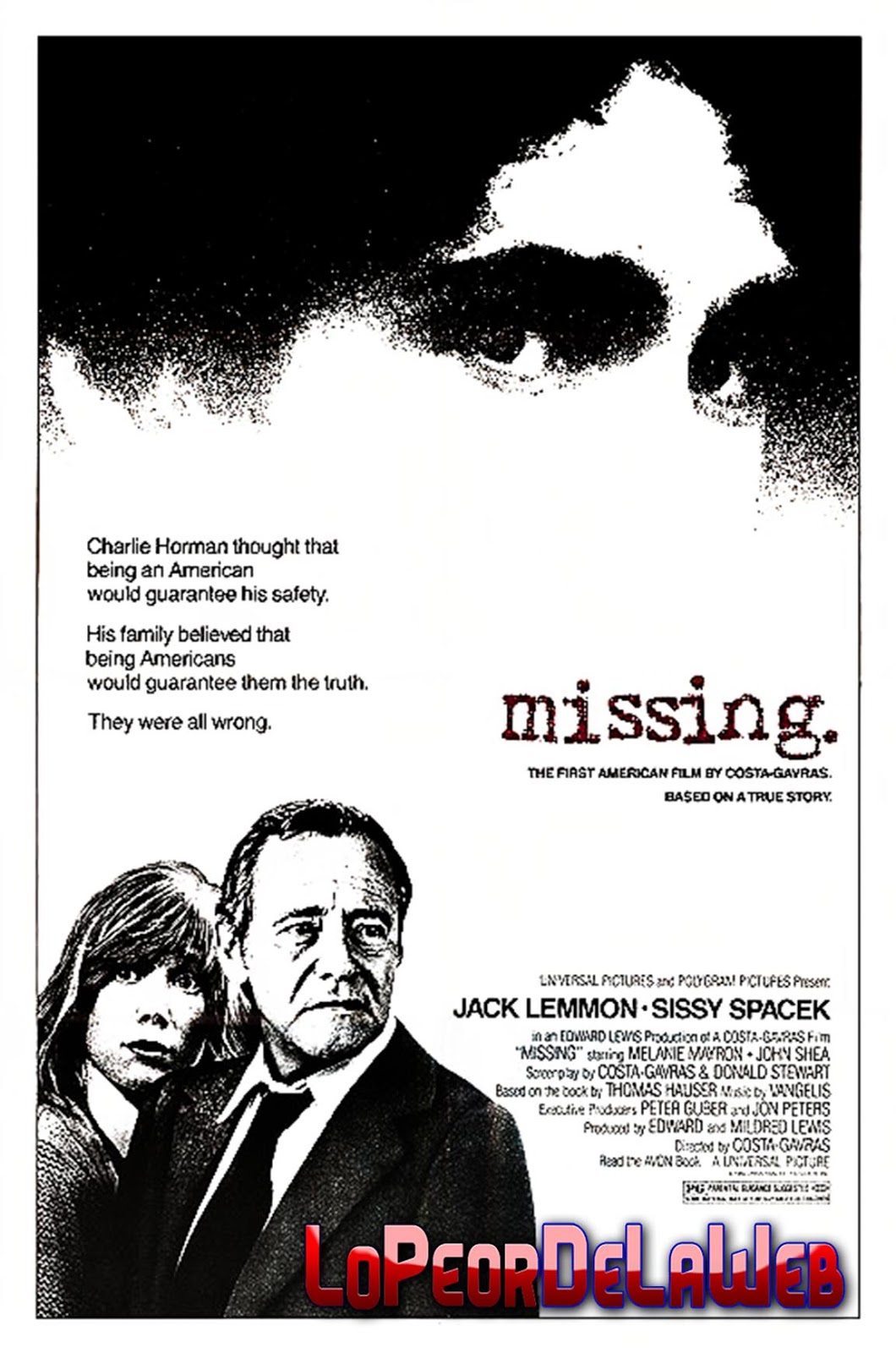 Missing (1982 / Desaparecido / Jack Lemmon)