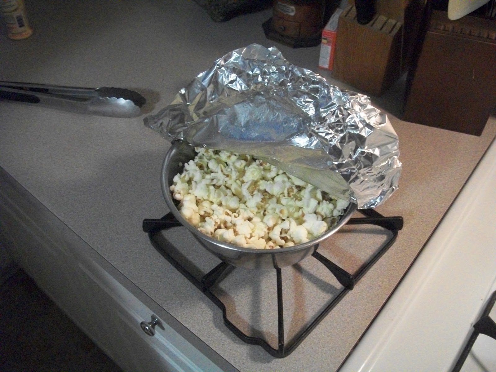 Brown Family Recipes Stove popped Popcorn