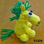 patron gratis caballo amigurumi, free pattern amigurumi horse