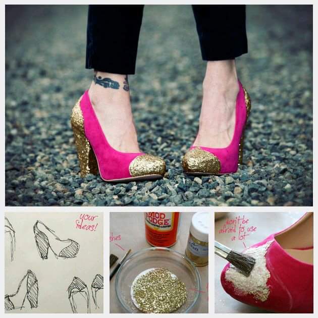 DIY: PERSONALIZA TUS ZAPATOS TACONES by maquillajebellezamujer.blogspot.com