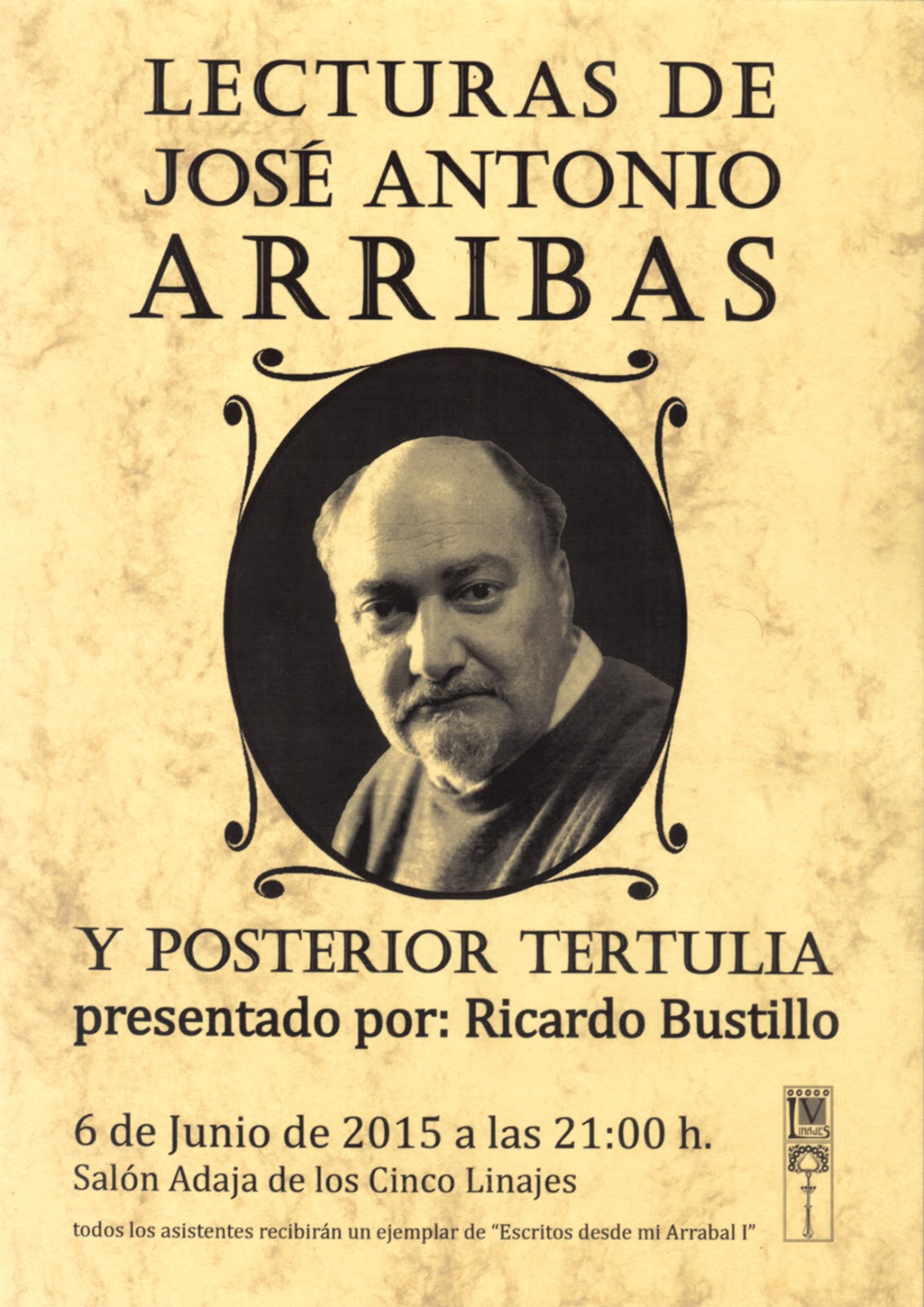 CLARA ISABEL ARRIBAS CEREZO TERTULIA LITERARIA JOSÉ ANTONIO ARRIBAS CLARA ISABEL ARRIBAS CEREZO TERTULIA LITERARIA JOSÉ ANTONIO ARRIBAS