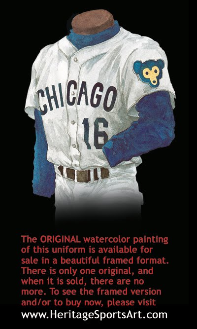 Heritage Uniforms and Jerseys and Stadiums - NFL, MLB, NHL, NBA, NCAA, US  Colleges: Chicago Cubs Uniform and Team History