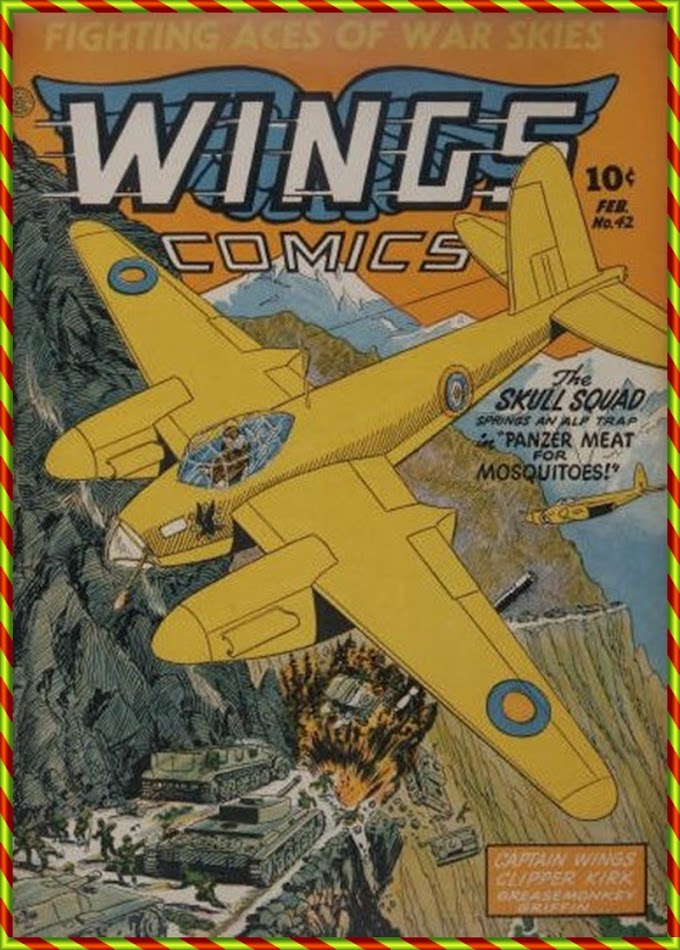  CAPAS DE GIBI  COVERS COMICS-FICTION HOUSE-Wambi-Wings-Comics 02