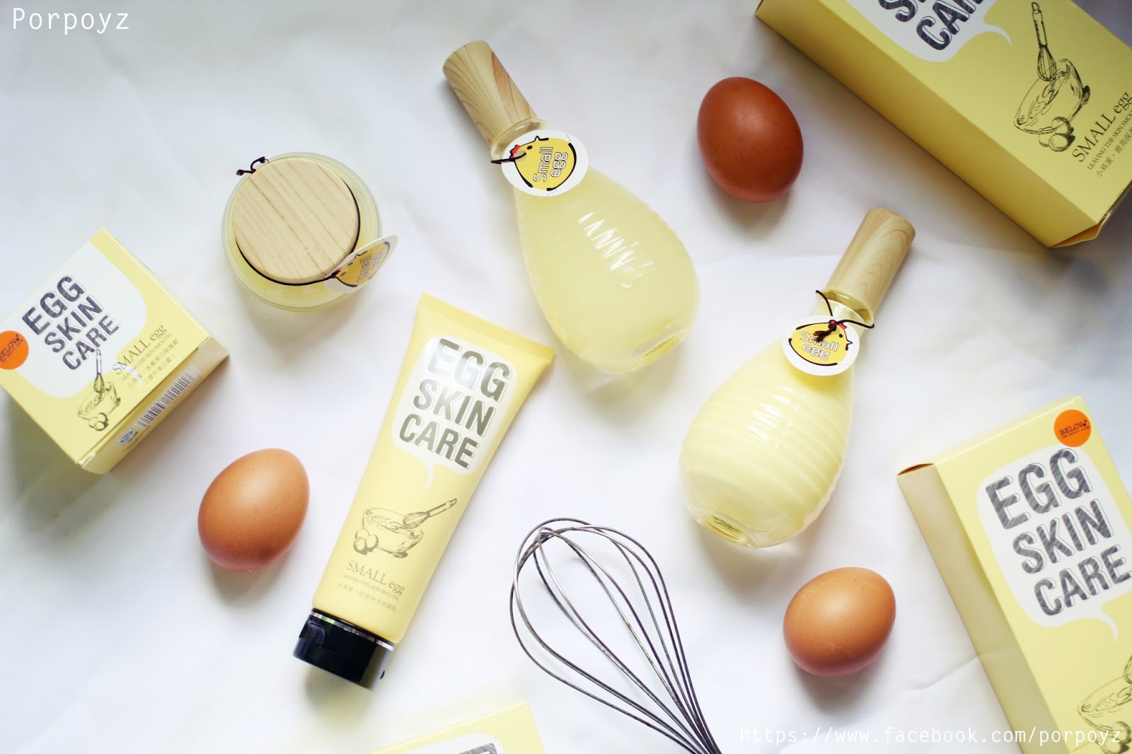 Porpoyz ผิวเนียนนุ่มแบบไข่ปอกด้วย Egg Skincare By Belov