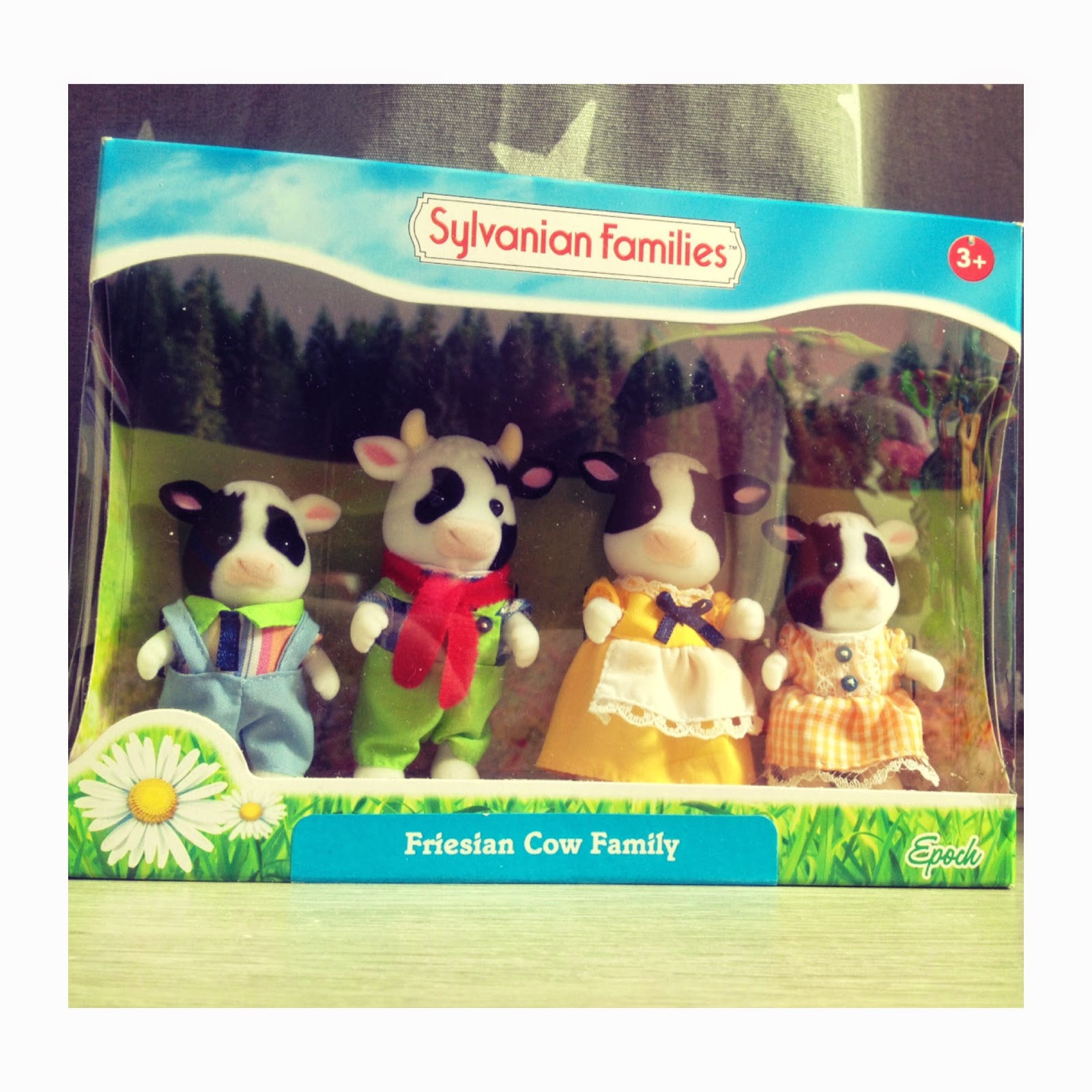 BEBE VACHE BRETONNE SYLVANIAN - SYLVANIAN FAMILIES - - Librairie