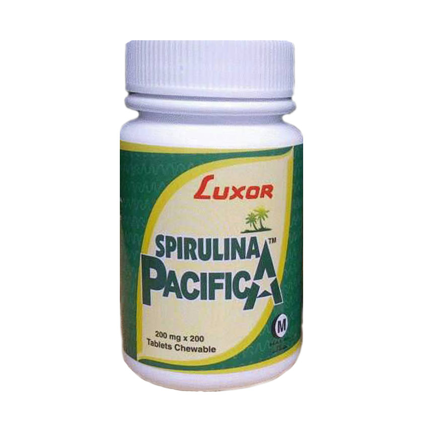 Luxor Spirulina Pacifica 200 tablet Obat Sehat TCM SHOP